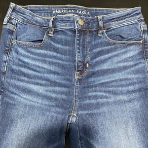 AE Next Level Stretch hi rise Size 10 never worn!